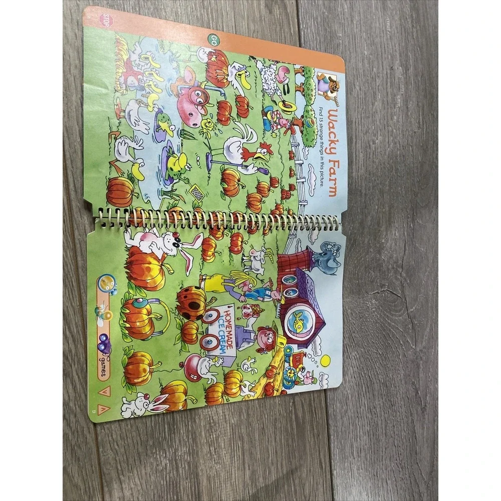 Leap's Pond Leap Frog Leap Pad - Activity & Game Book &‎ cartridge
